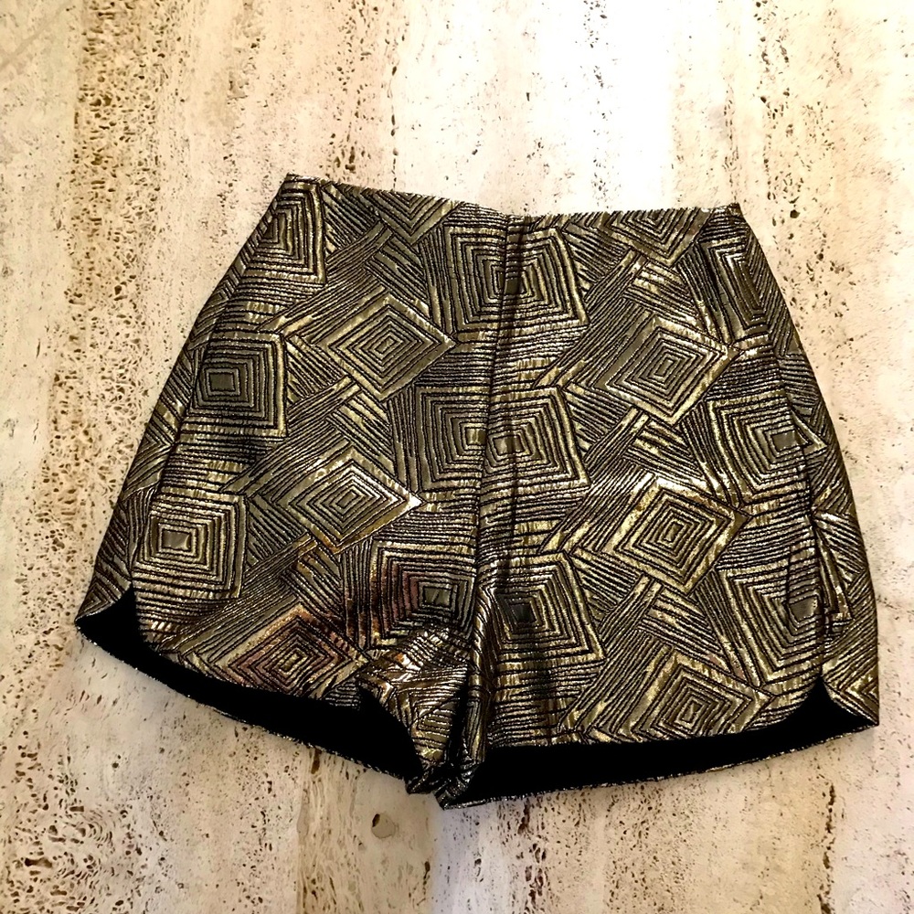 JASPAL Metallic Shorts